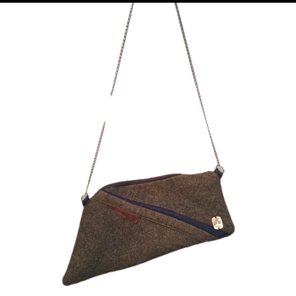 TRICYCLE Chic Tweed Bag with Colors  Accents